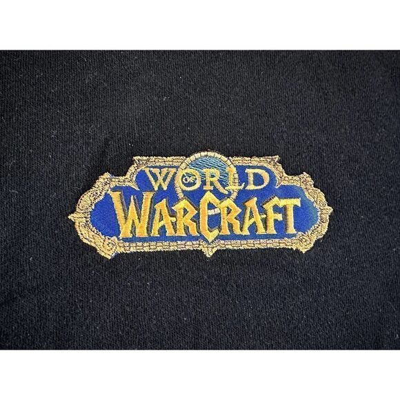 World of Warcraft Alliance Black Hoodie Independent Trading Co Medium Wow Jinx - Picture 7 of 10